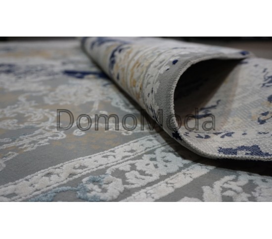 Акриловий килим ARLES AS19C GREY-L-BLUE - Висока якість за найкращою ціною в Україні зображення 12.